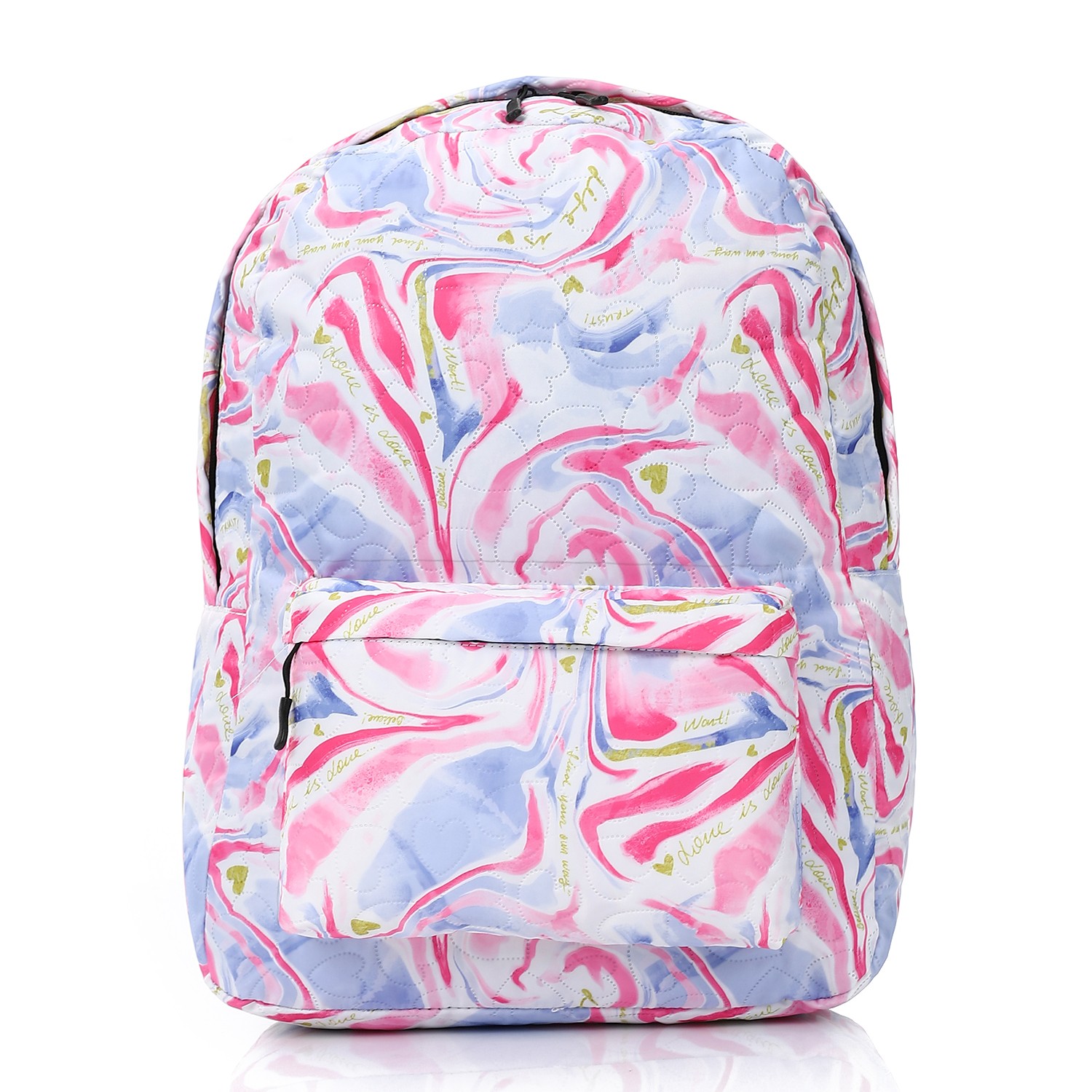 M&O Light Backpack With Two Main Compartments, Attractive Patterns And Colors