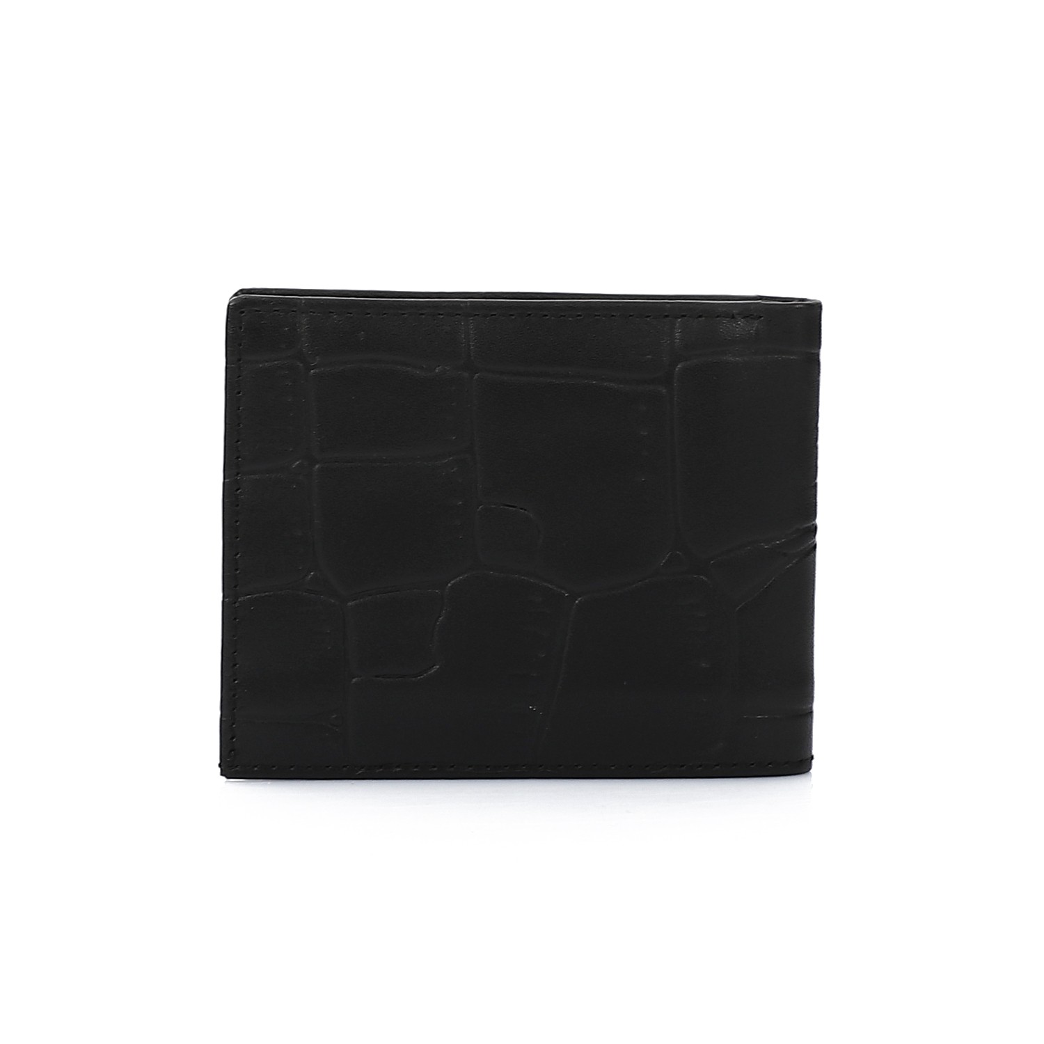 محفظة أم أو  للرجال مصنوعة من الجلد الطبيعى مع جيب قابل للطي