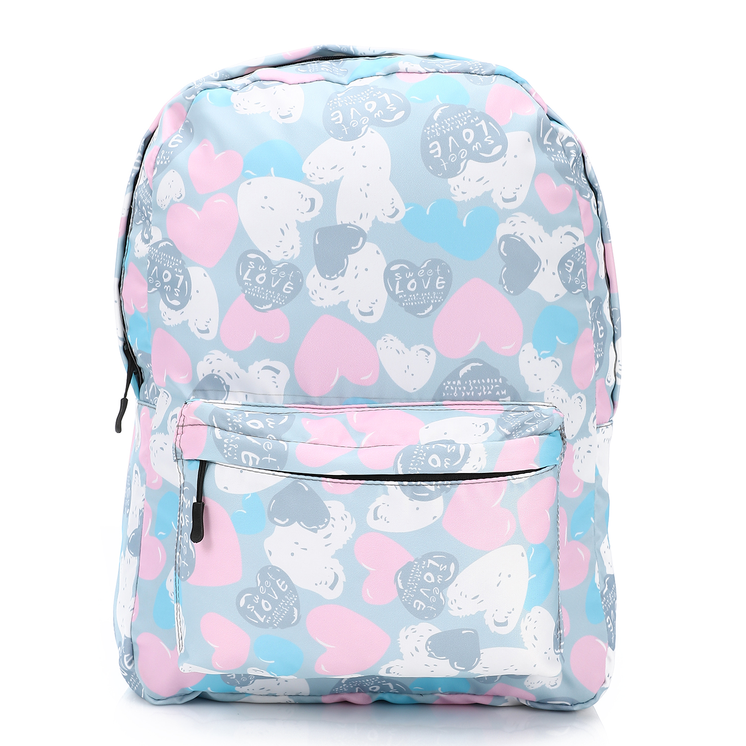 M&O Light Backpack With Two Main Compartments, Attractive Patterns And Colors